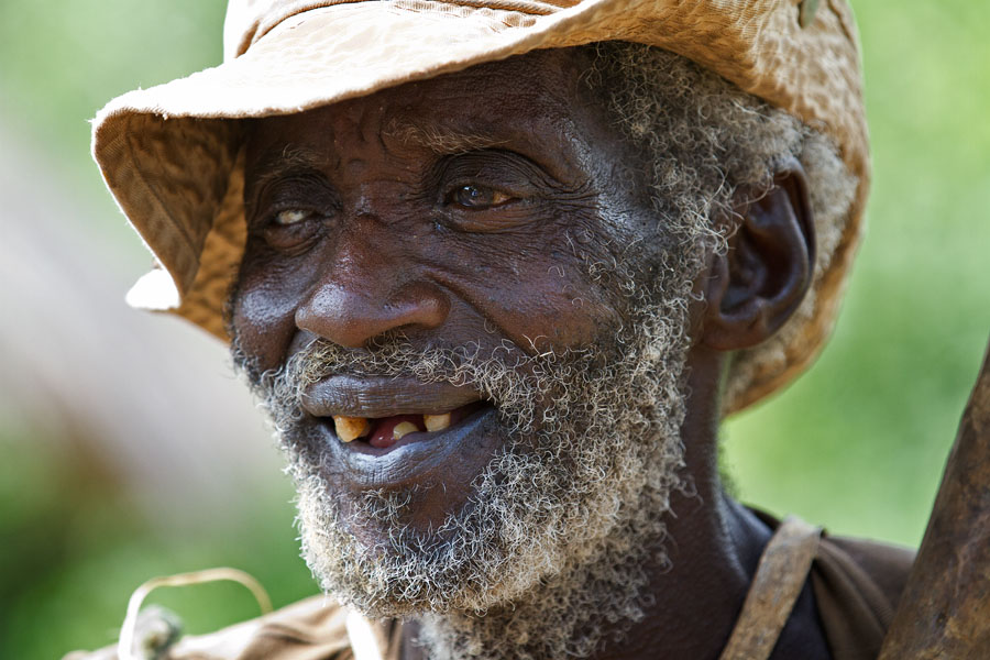  Old man from the Tharaka tribe. Kenya